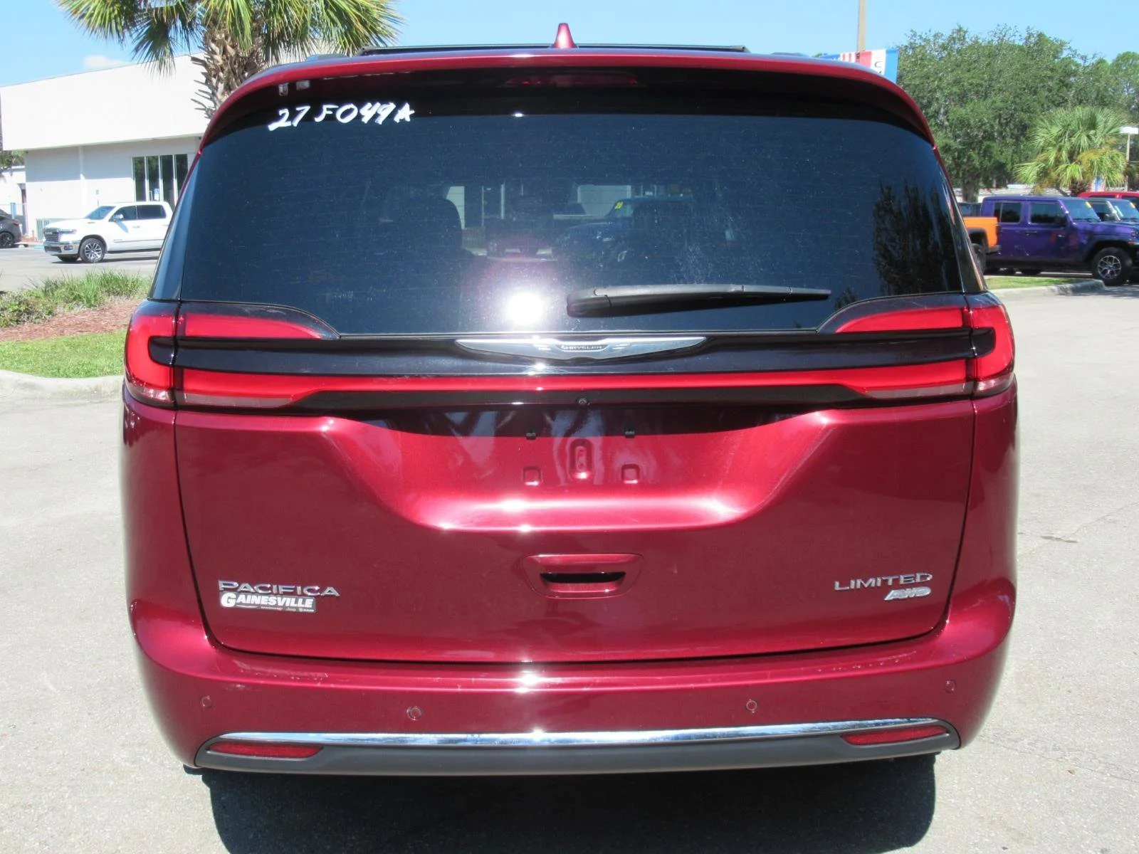 Certified Used 2021 Red Chrysler Limited image 8