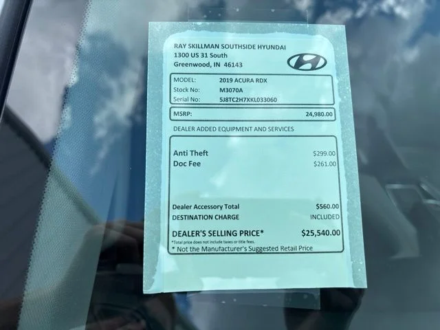 Used 2019 Silver Acura Advance Package image 2