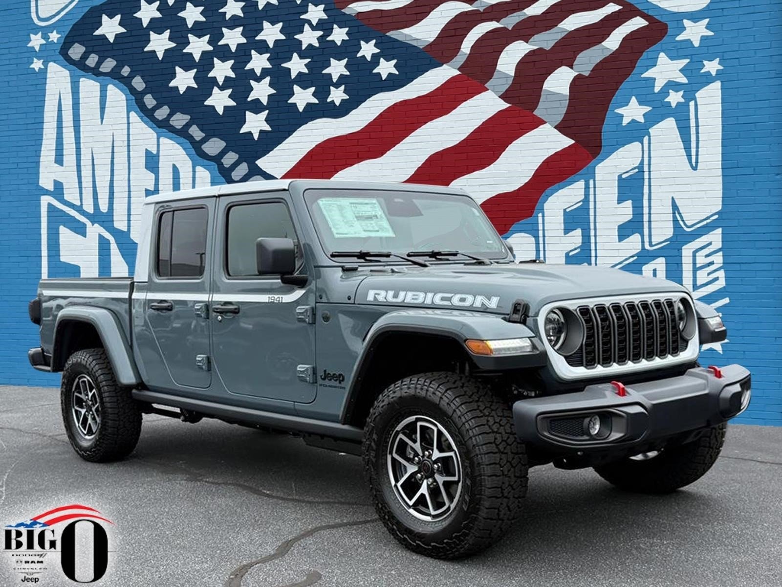 New 2026 Anvil Clear-Coat Exterior Paint Jeep Rubicon 4x4 image 1