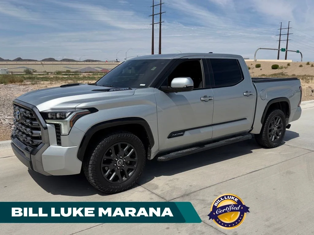 Certified Used 2023 Silver Toyota Platinum image 1