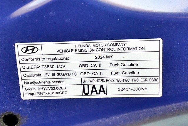 Certified Used 2024 Blue Hyundai SEL image 31