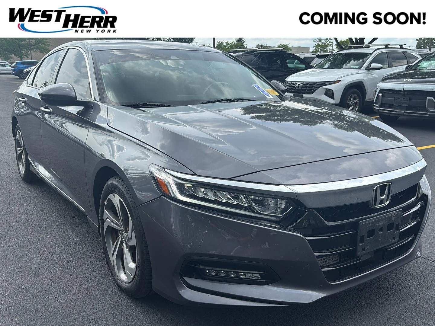 Used 2020 Modern Steel Metallic Honda EX-L image 1