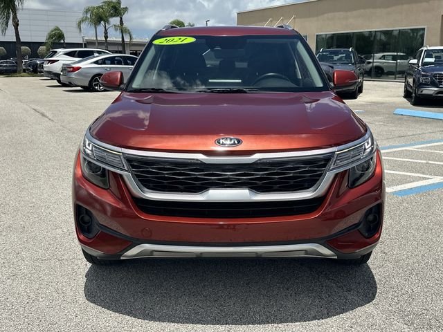 Used 2021 Orange Kia S image 3