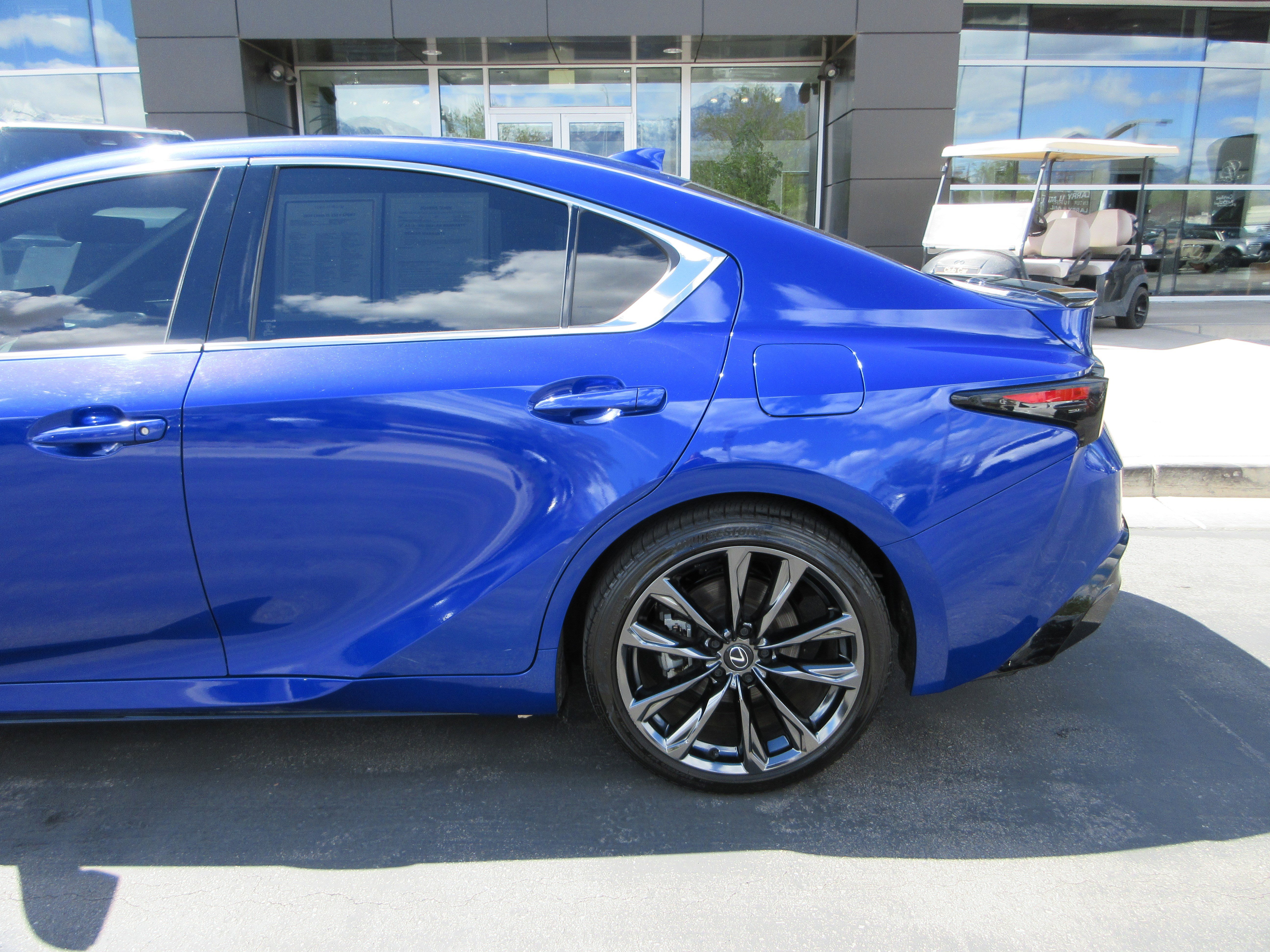 Used 2024 Ultrasonic Blue 2.0 Lexus 350 F SPORT image 5