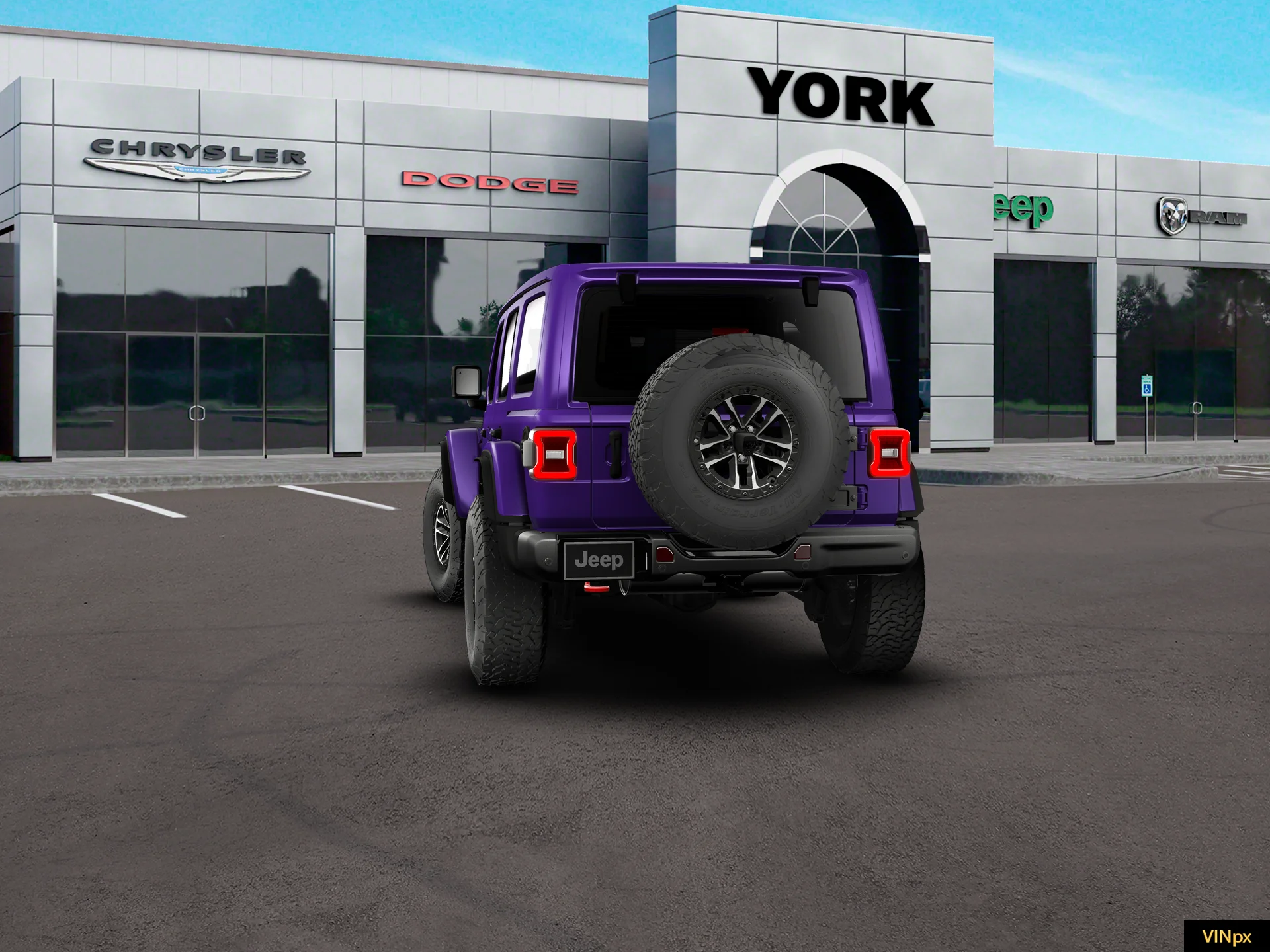 New 2026 Reign Exterior Paint Jeep Rubicon X image 13