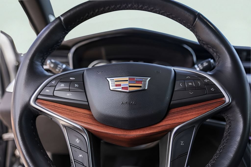 Used 2024 Argent Silver Metallic Cadillac Premium Luxury image 13