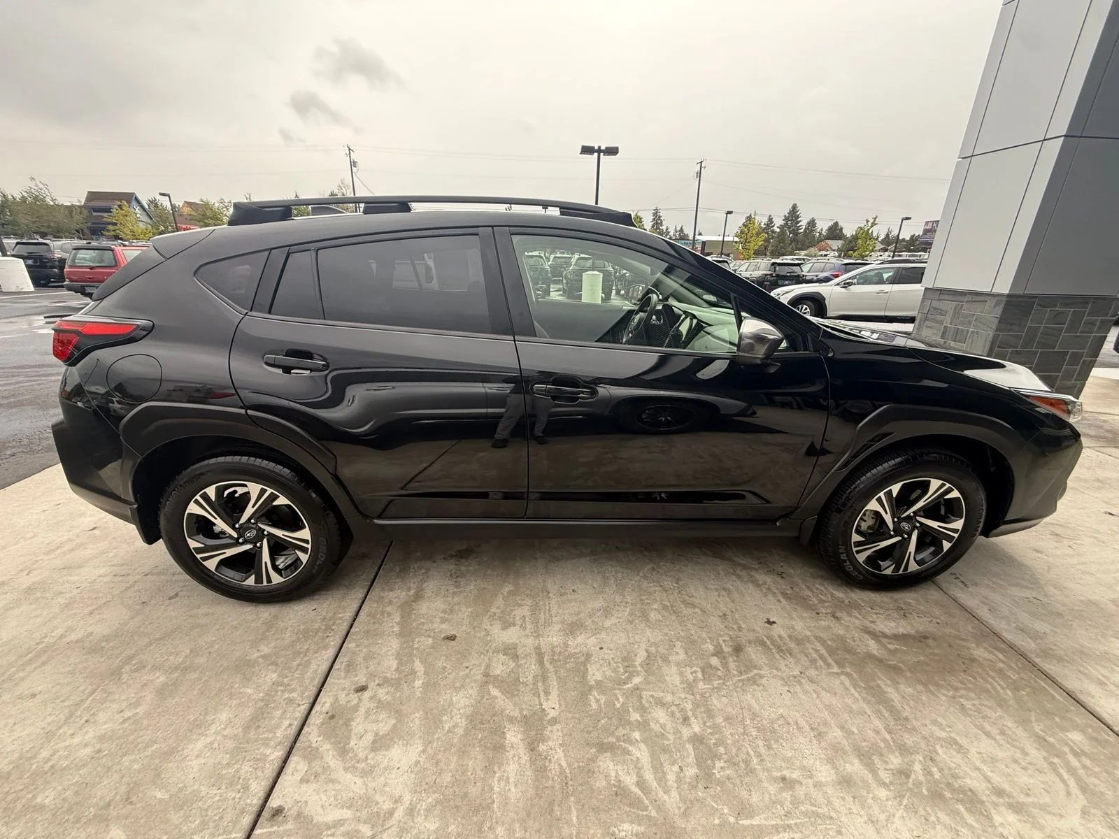 Used 2024 Crystal Black Silica Subaru Premium image 4