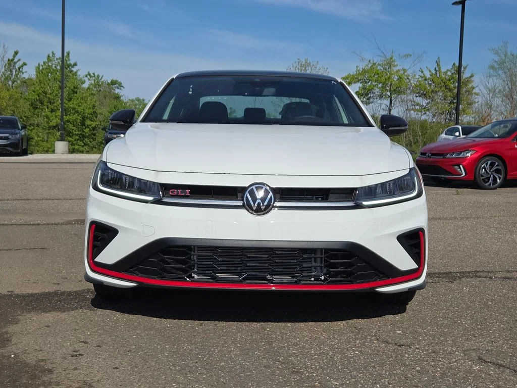 New 2026 Pure White w/Deep Blk Rf Volkswagen 2.0T Autobahn image 2