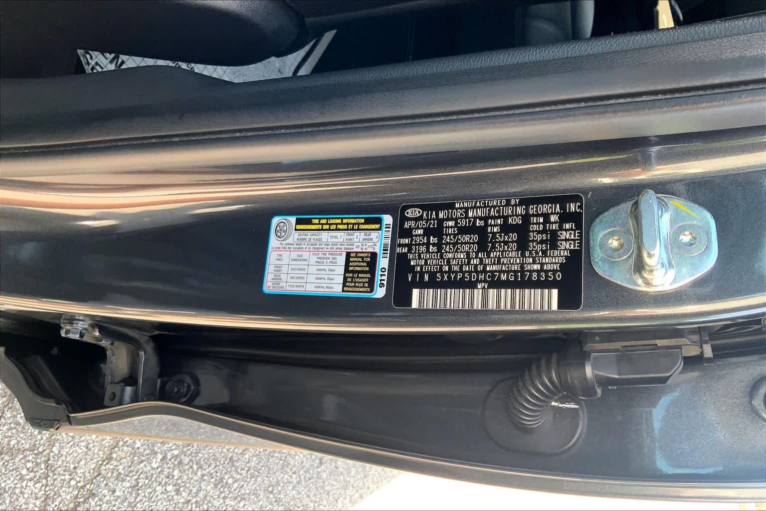 Used 2021 Gravity Grey Kia SX image 31