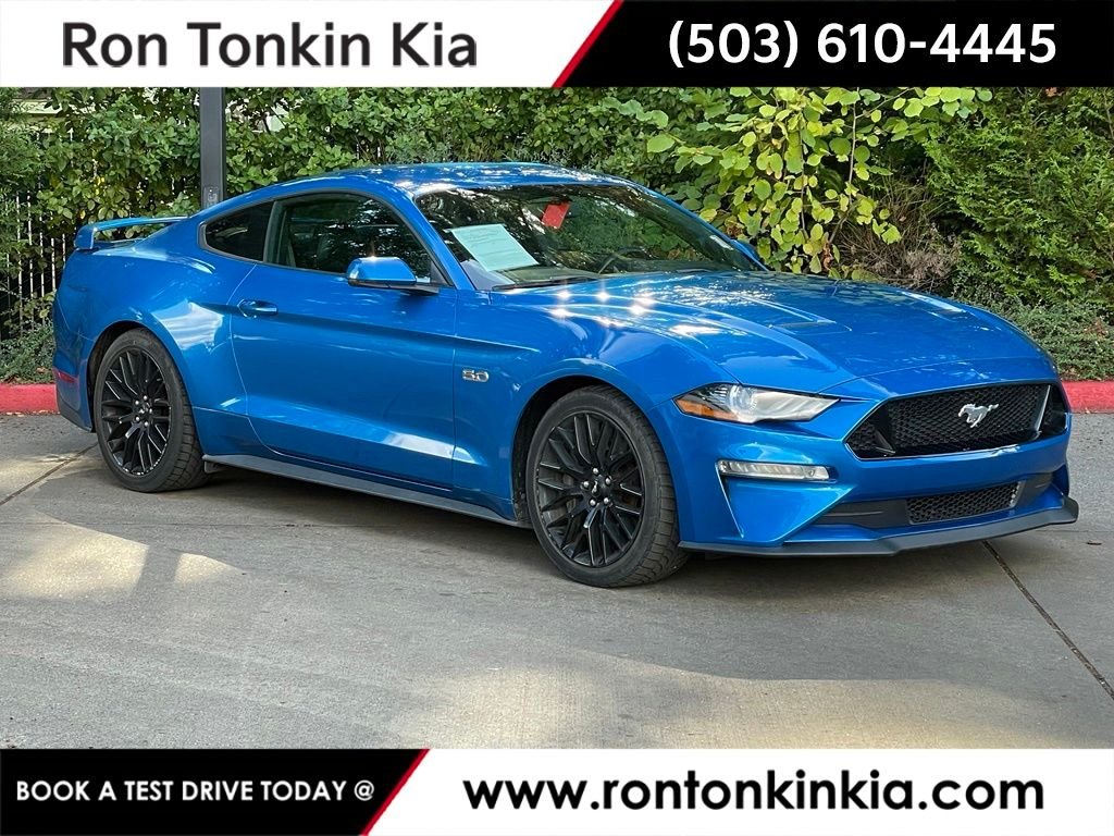 Used 2019 Blue Ford GT Premium image 1