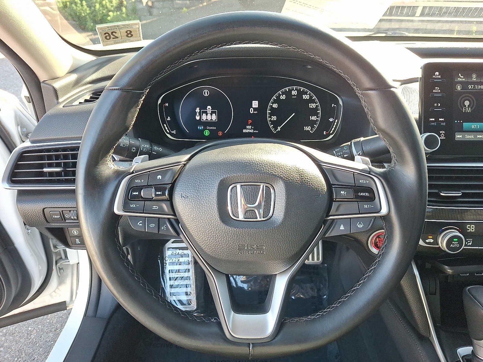 Used 2021 Platinum White Pearl Honda Sport SE image 19