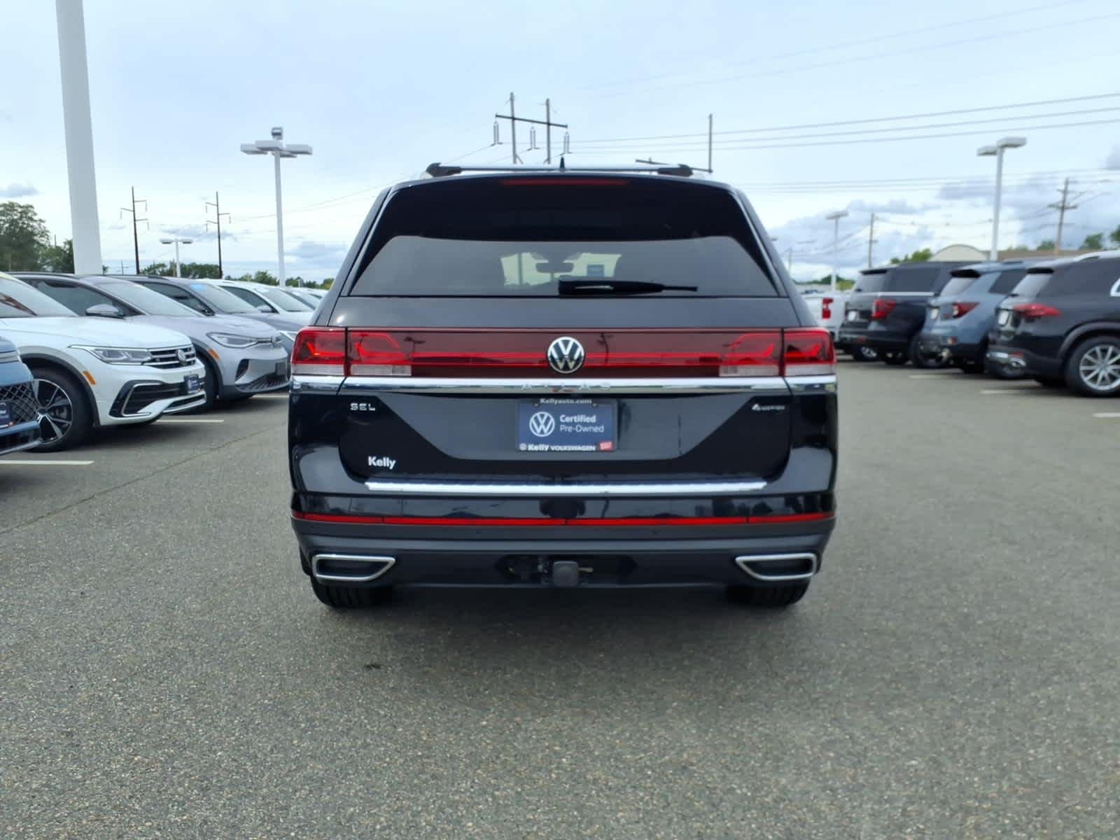 Certified Used 2024 Deep Black Pearl Volkswagen 2.0T SEL image 6