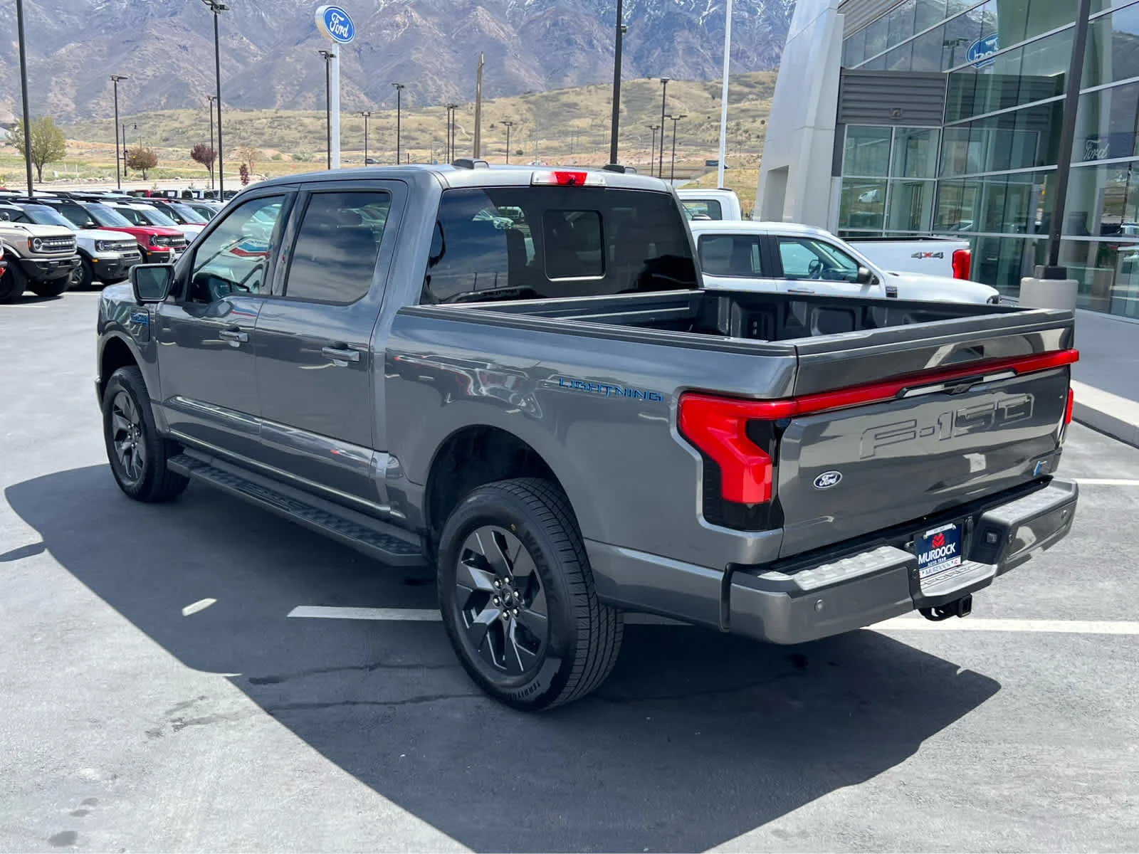 Used 2025 Light Blue Clearcoat Metallic Ford LARIAT image 11