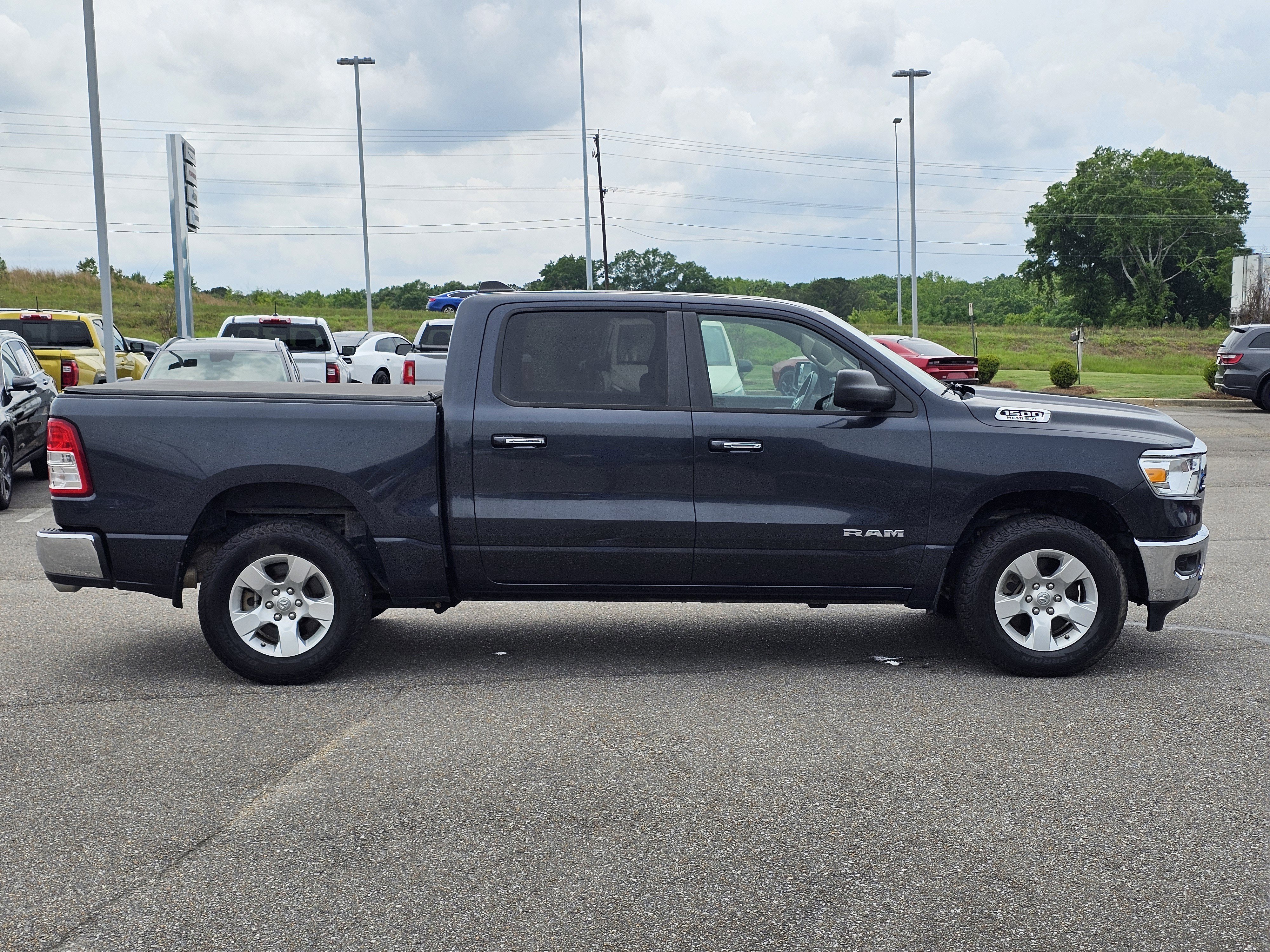 Used 2020 Granite Crystal Metallic Clearcoat Ram Big Horn image 8