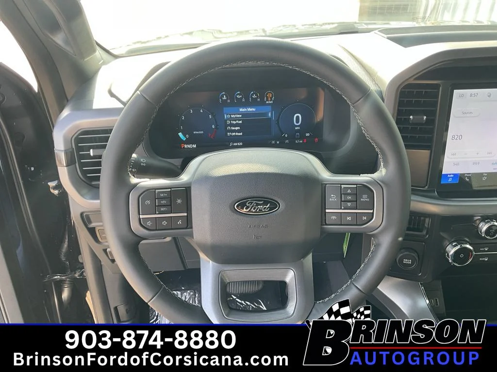 New 2026 Agate Black Metallic Ford XLT image 16