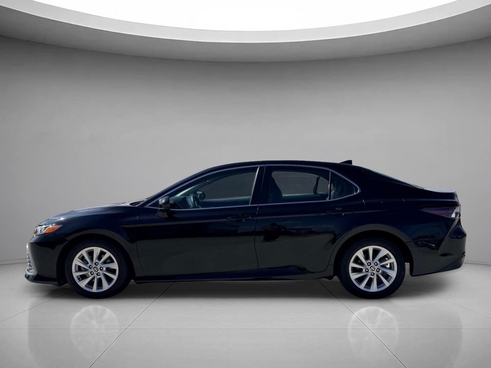 Used 2024 Midnight Black Metallic Toyota LE image 3