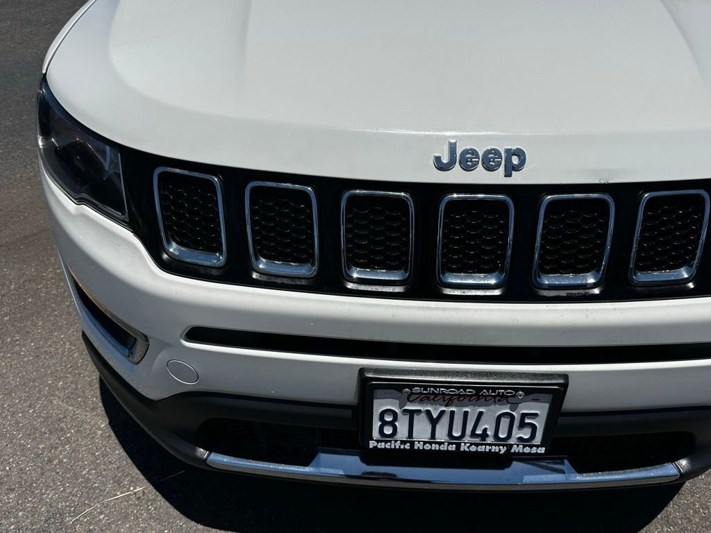 Used 2021 White Clearcoat Jeep Limited image 4