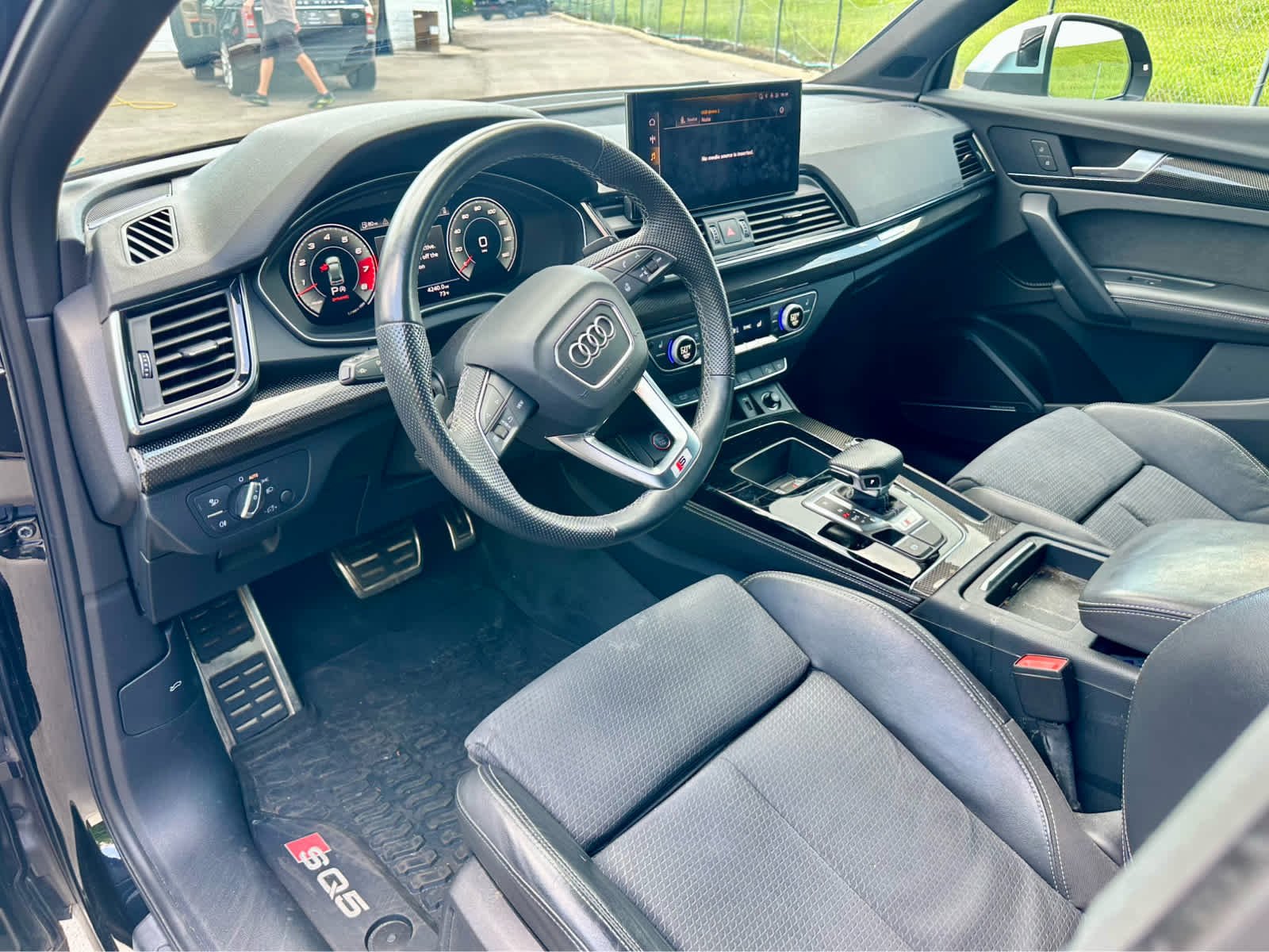 Used 2022 Mythos Black Metallic Audi Premium Plus image 10