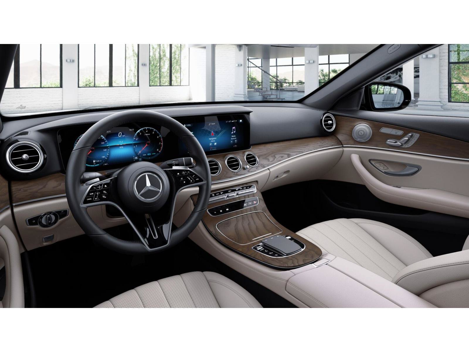 Used 2023 MOJAVE SILVER Mercedes-Benz E 350 image 3