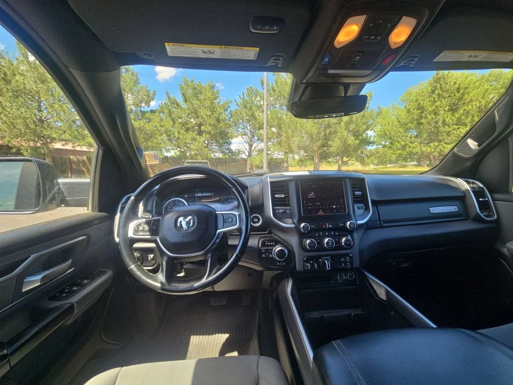 Used 2022 Granite Crystal Clearcoat Metallic Ram Big Horn/Lone Star image 44