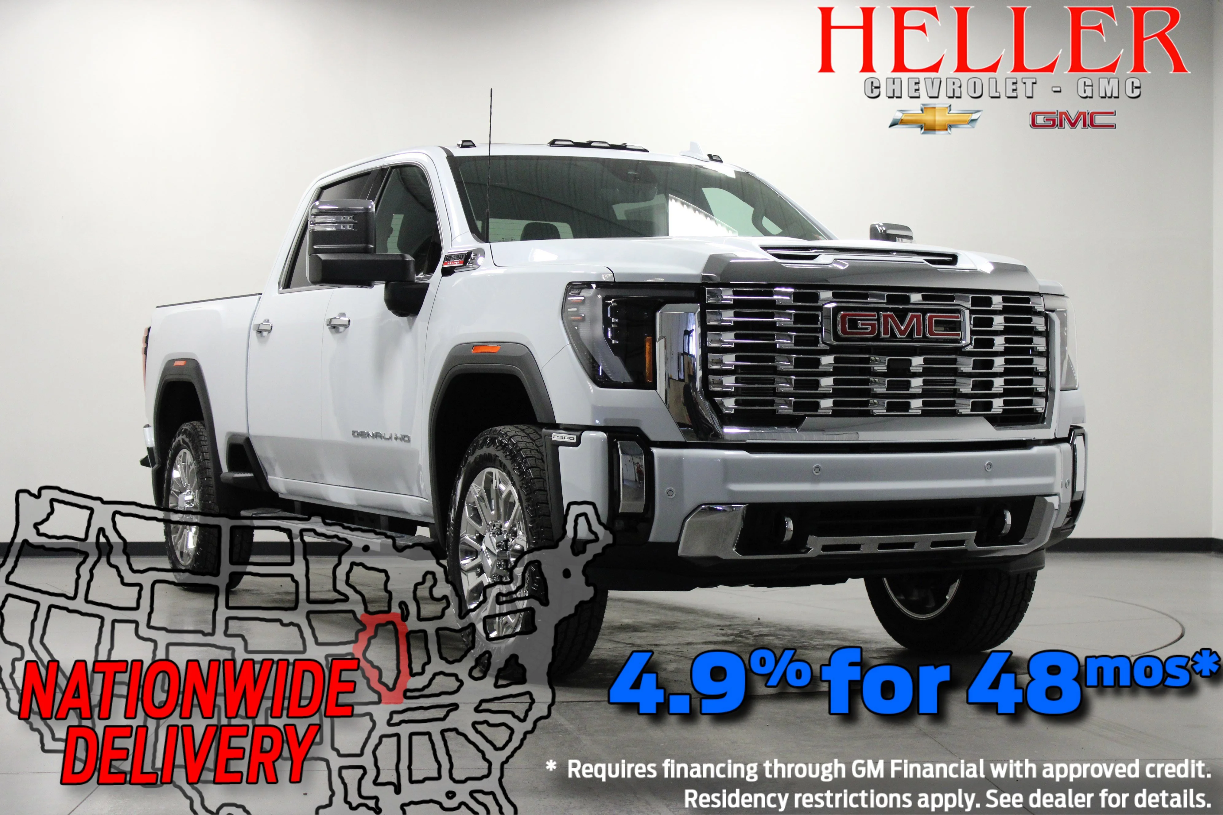 New 2026 Glacier White Tricoat GMC Denali image 1