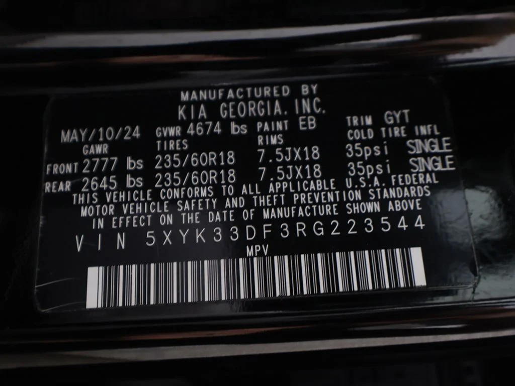 Used 2024 Black Kia EX image 51