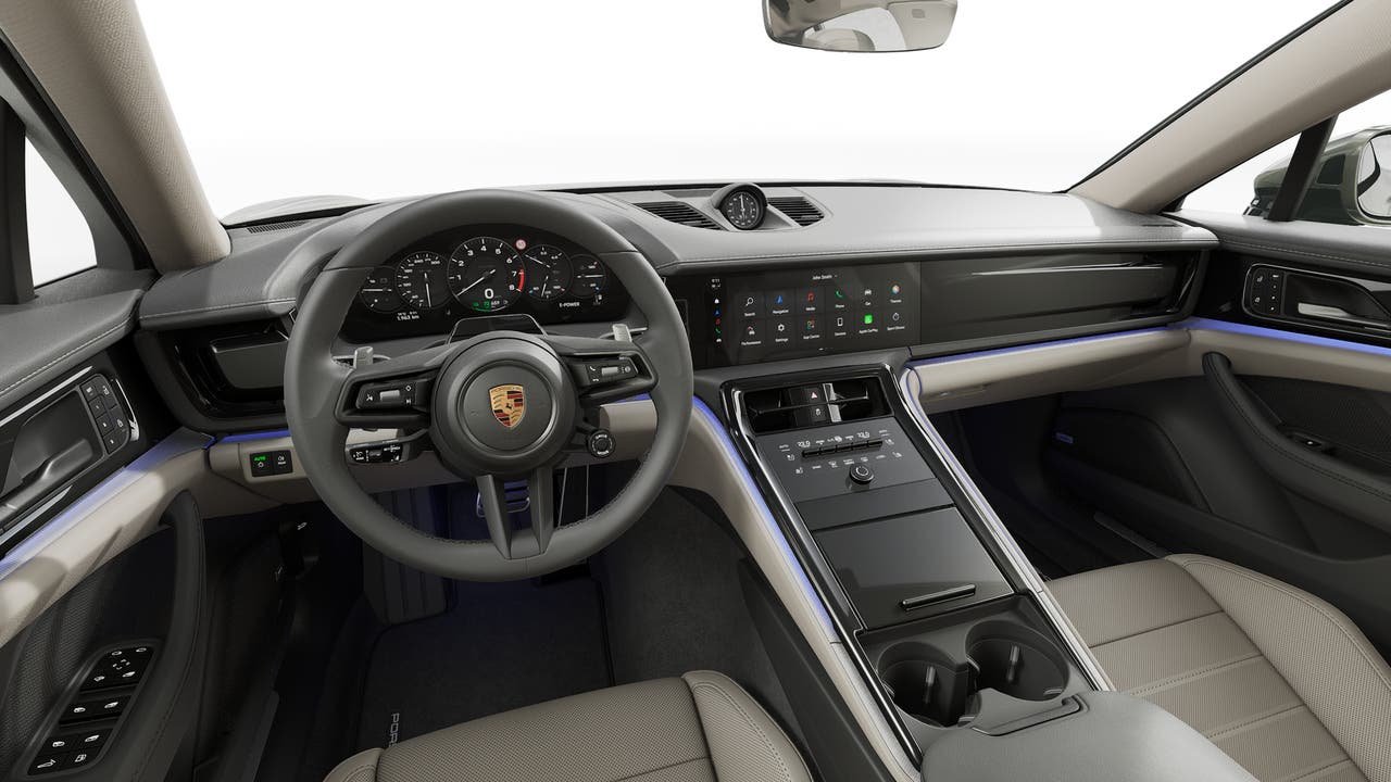 New 2027 Aventurine Green Metallic Porsche 4 E-Hybrid image 11