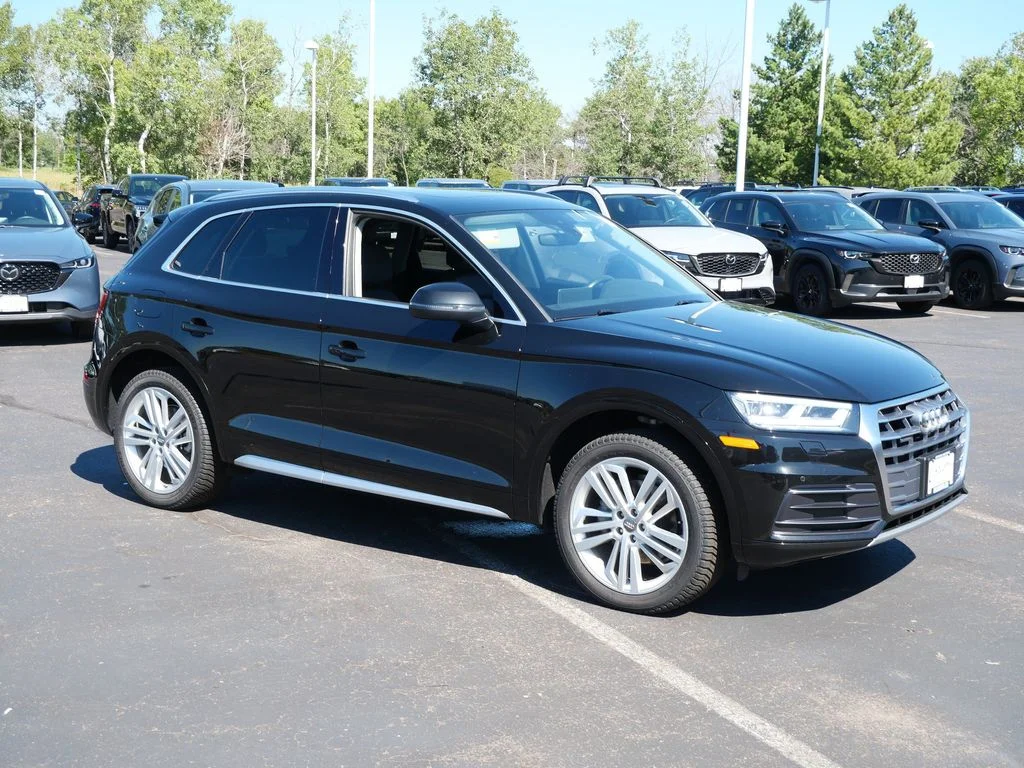 Used 2018 Audi Q5 Premium Plus with VIN WA1BNAFYXJ2243599 for sale in Minneapolis, Minnesota