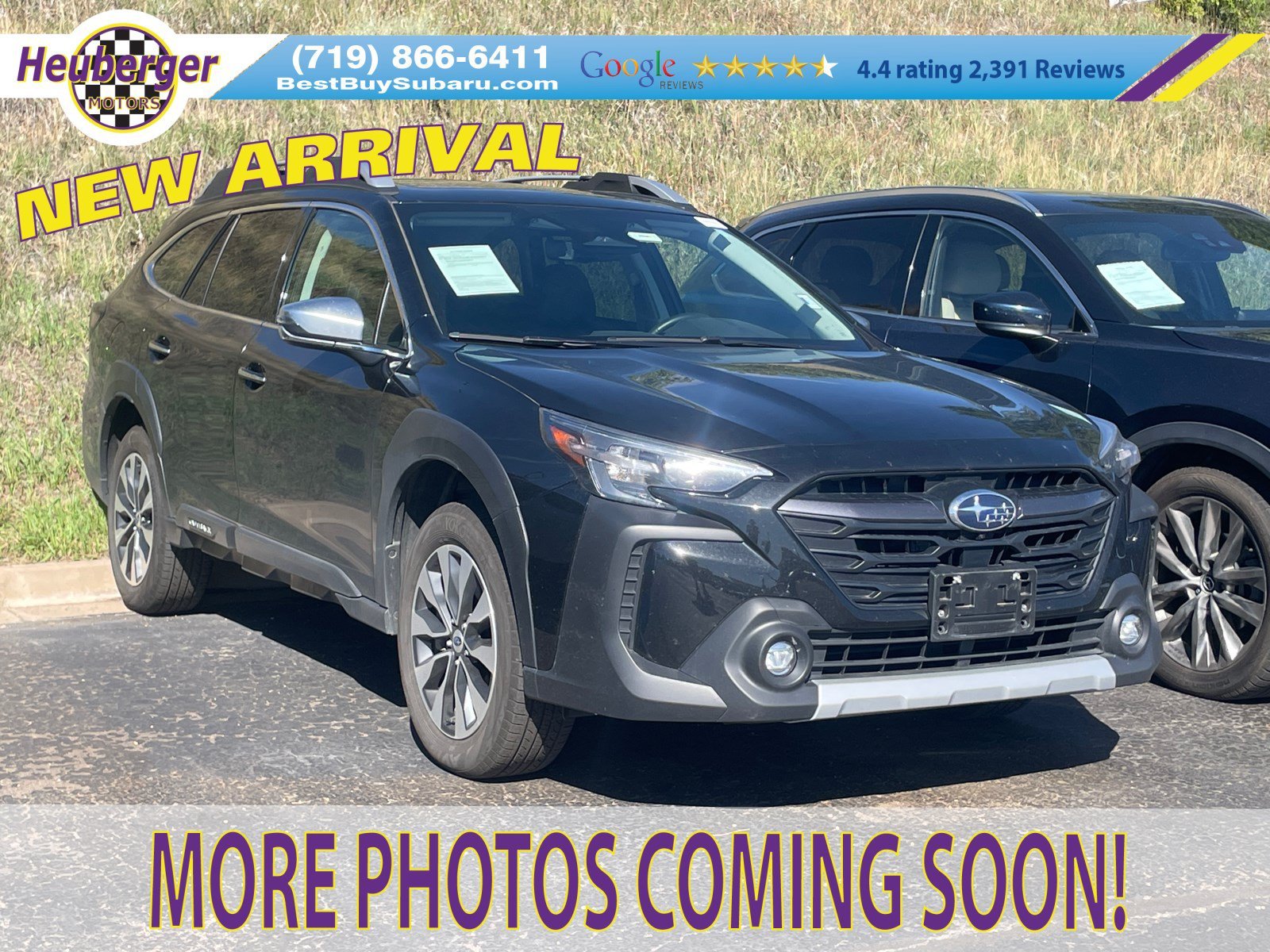 Used 2024 Crystal Black Silica Subaru Touring XT image 1