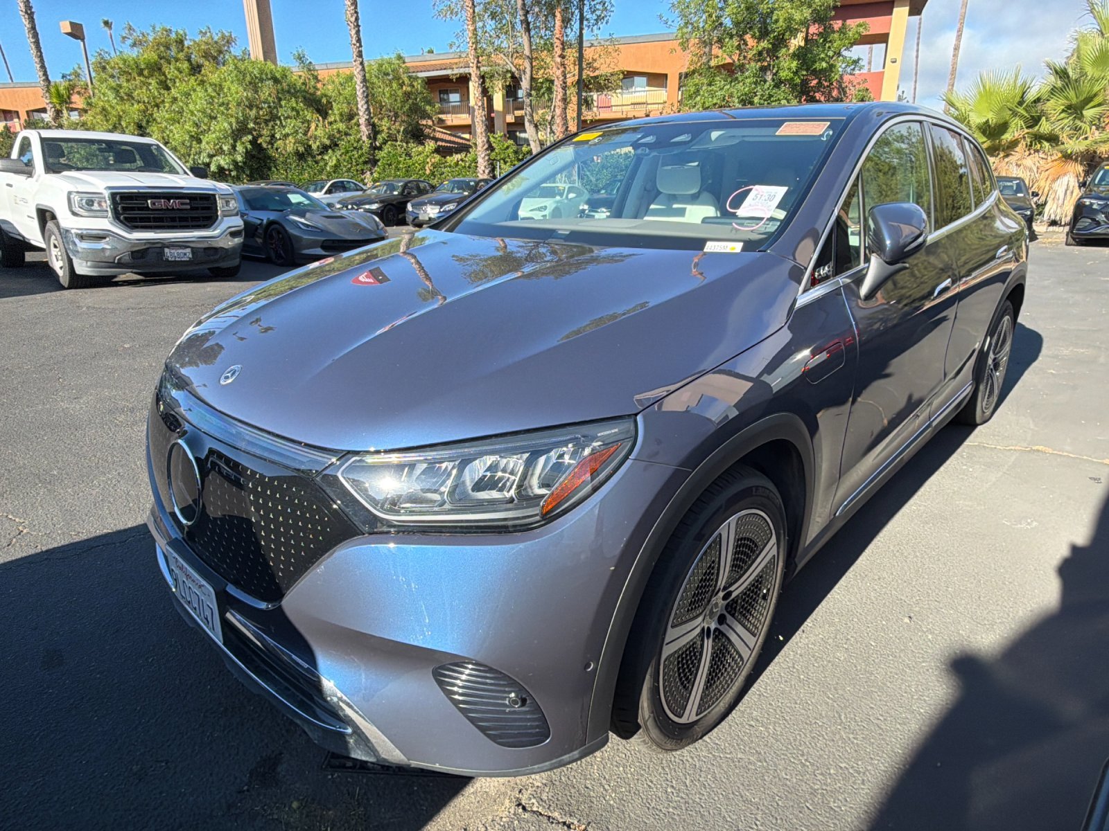 Certified 2023 Mercedes-Benz EQE SUV Base with VIN 4JGGM1CB3PA034813 for sale in Pleasanton, CA