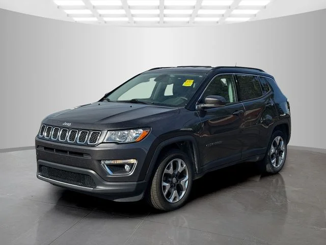 Certified Used 2019 Gray Jeep Limited image 3