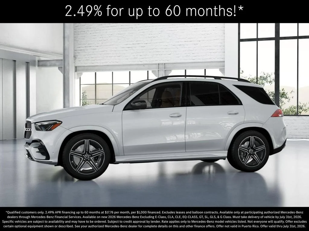 New 2026 MANUFAKTUR Moonlight White Metallic Mercedes-Benz GLE 450 image 78