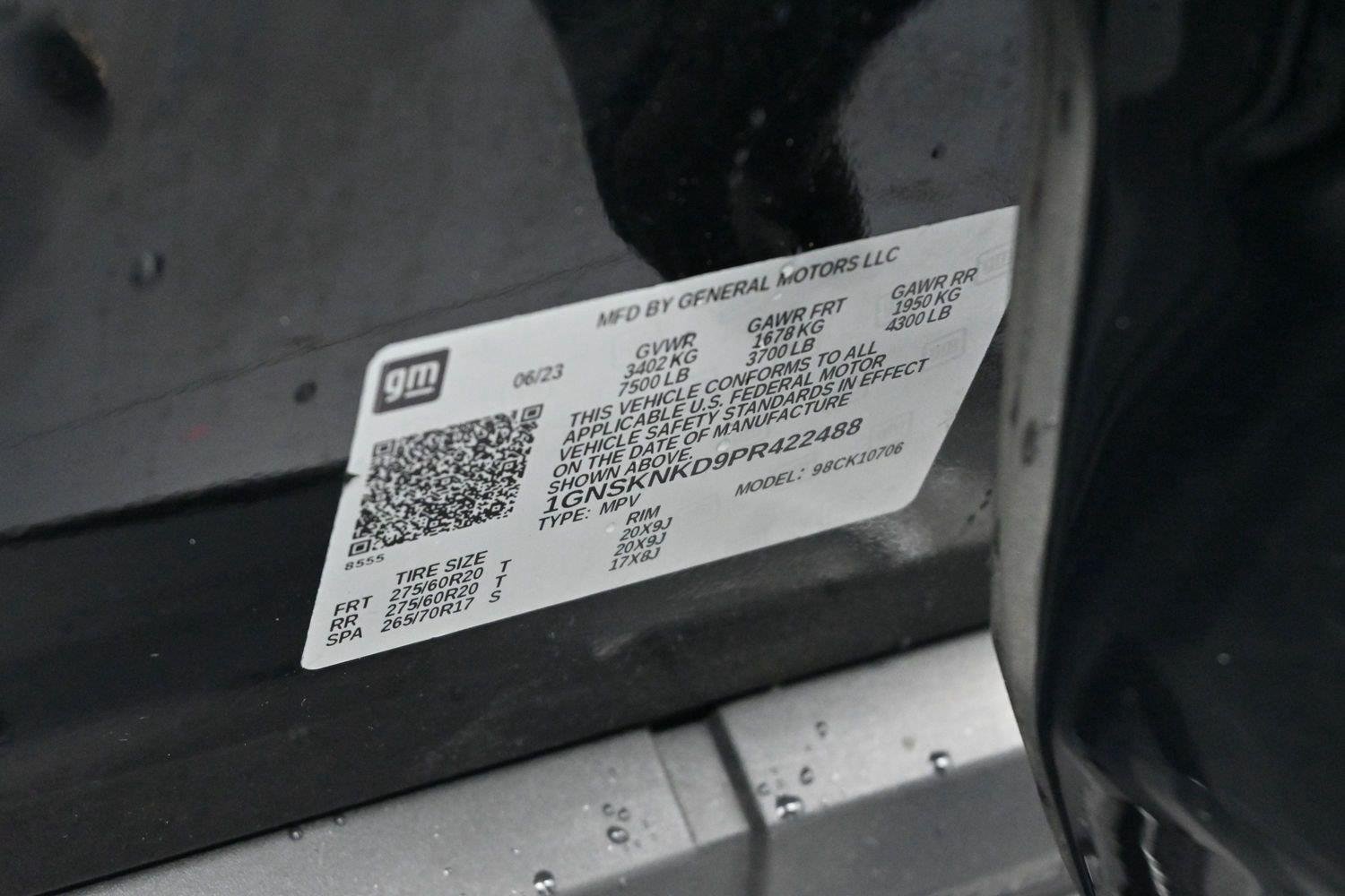 Used 2023 BLACK Chevrolet LT image 48