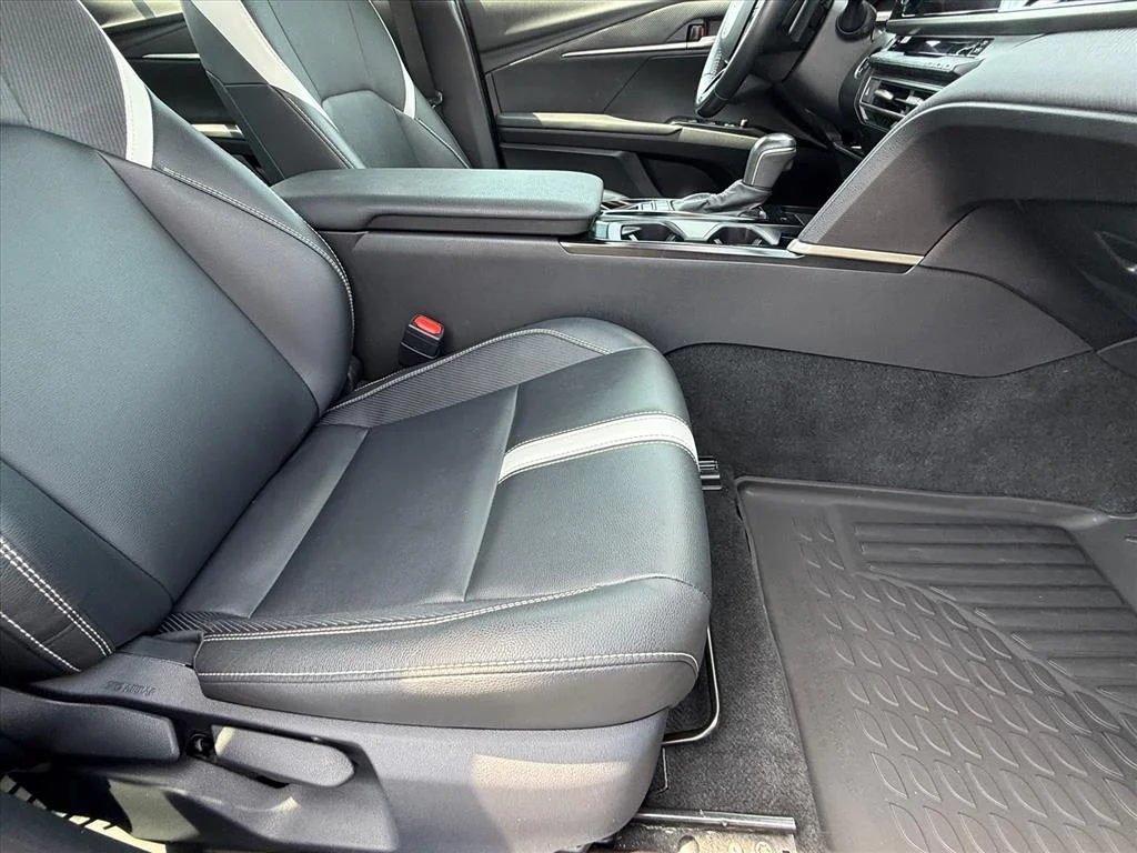 Certified Used 2025 Midnight Black Metallic Toyota SE image 10