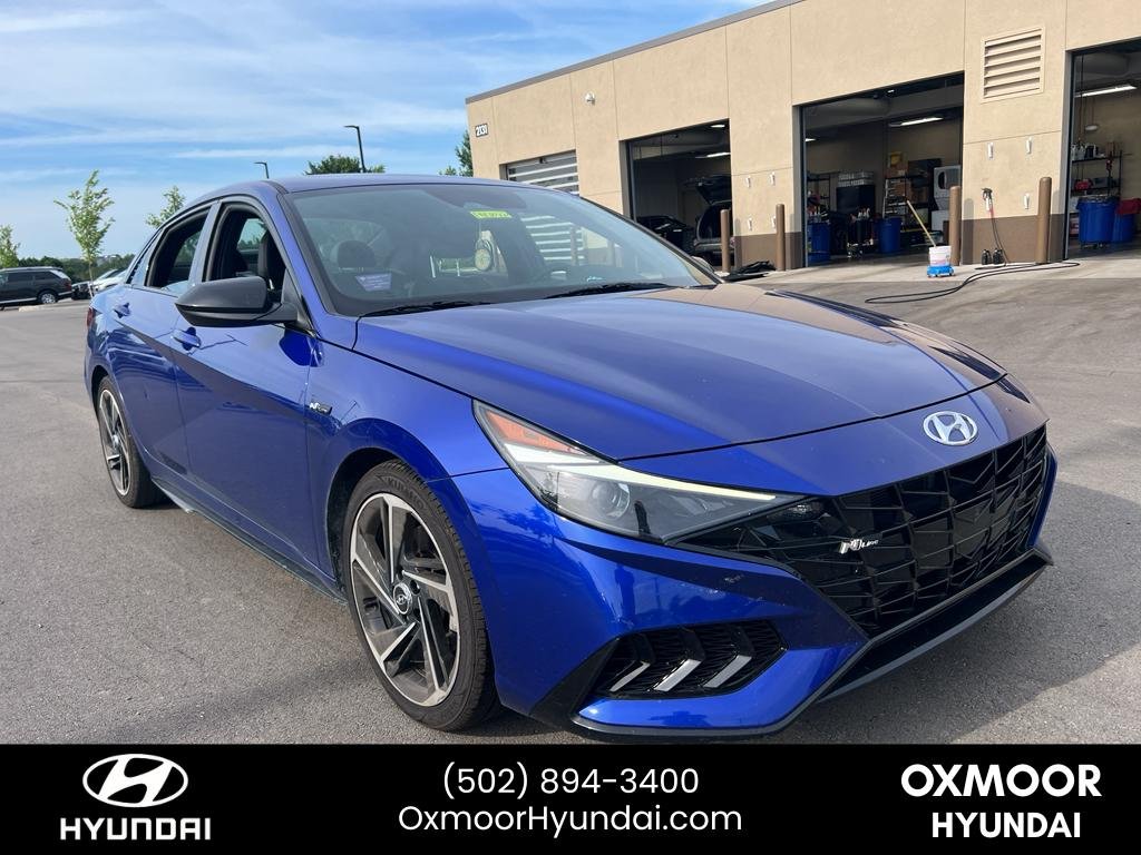 Used 2023 Intense Blue Hyundai N Line image 1