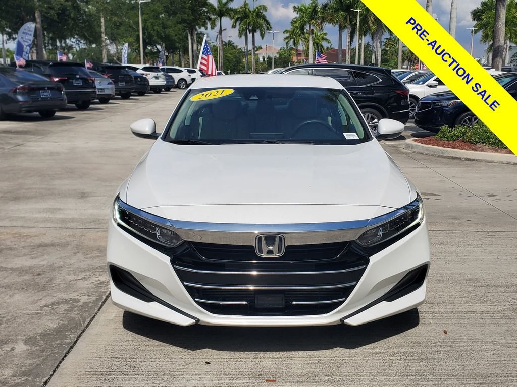 Used 2021 White Honda LX image 2