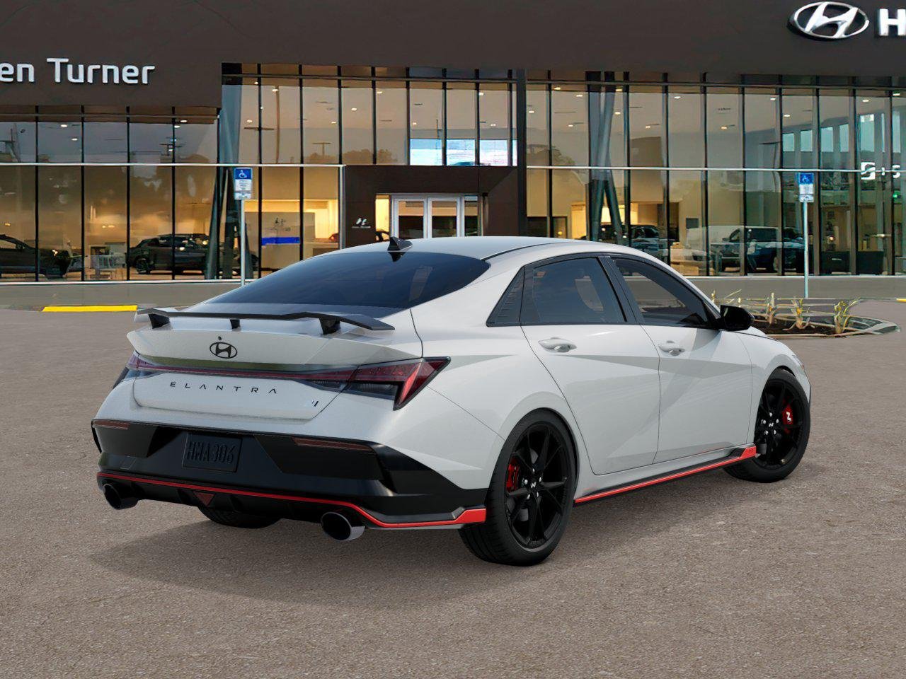 New 2026 Atlas White Hyundai Sedan image 4