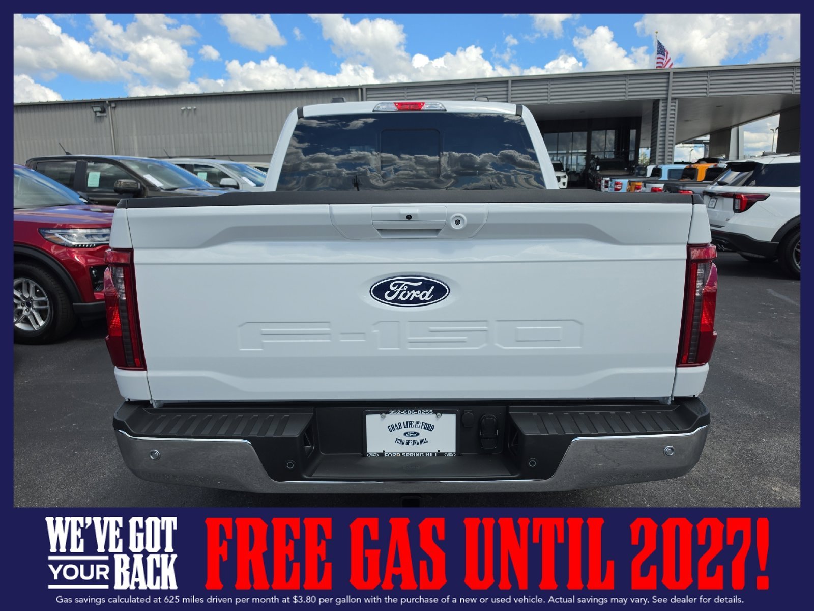 New 2026 Oxford White Ford XLT image 7
