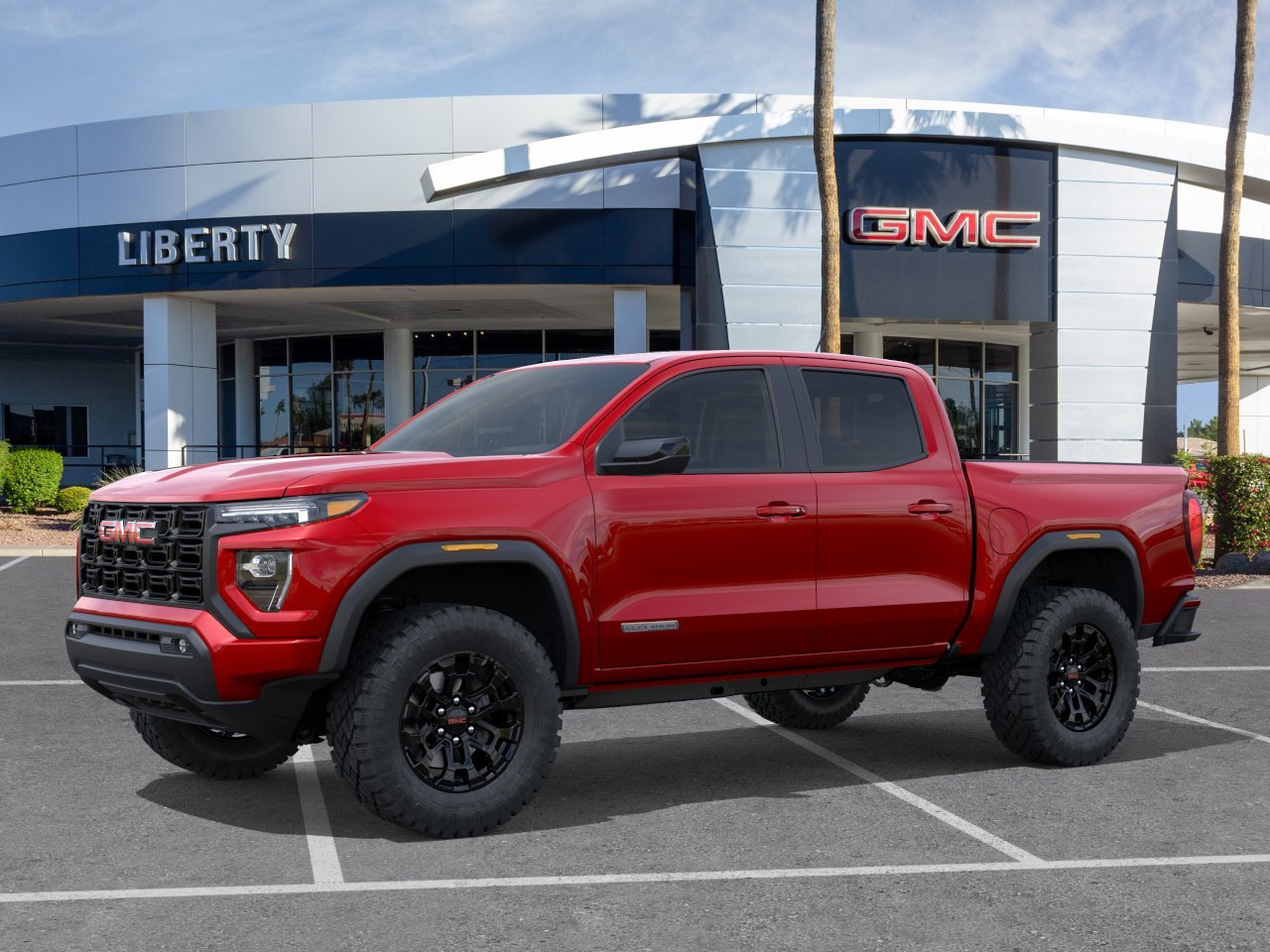 New 2026 Volcanic Red Tintcoat GMC Elevation image 2