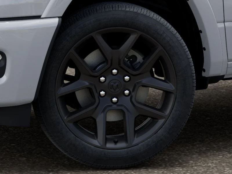 New 2026 Bright White Clear-Coat Exterior Paint RAM Laramie image 9