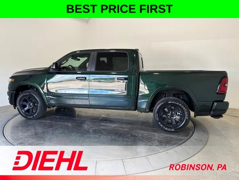 New 2026 Serrano Green Metallic RAM Big Horn/Lone Star image 3