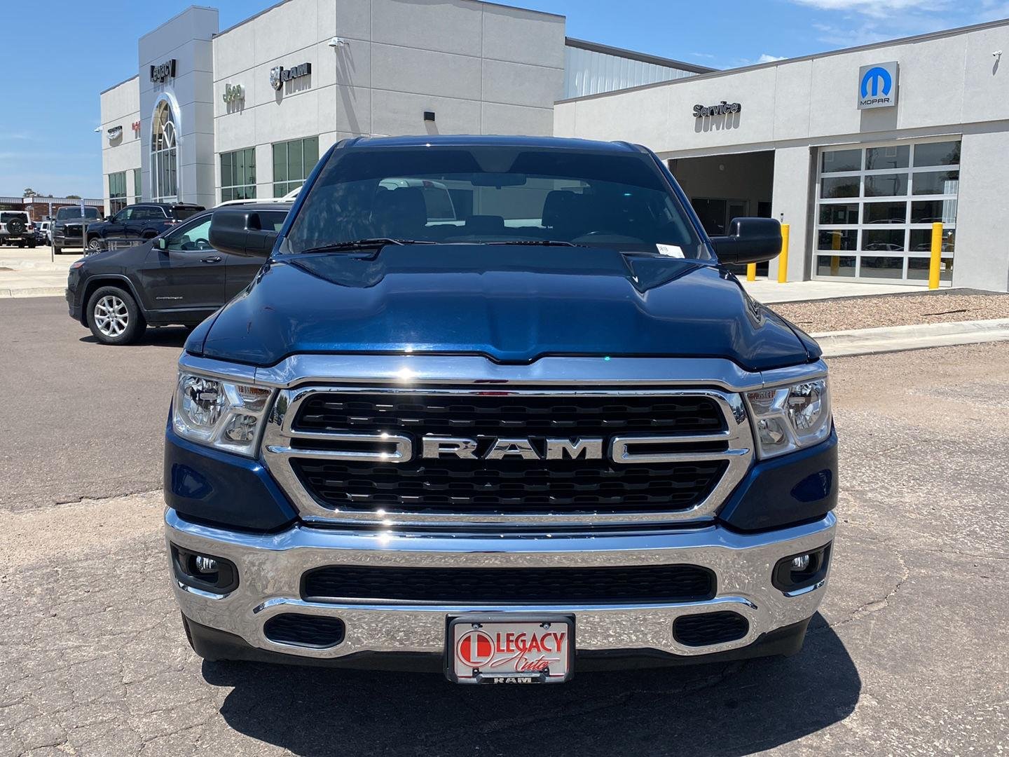 Used 2022 Patriot Blue Pearlcoat Ram Big Horn image 8