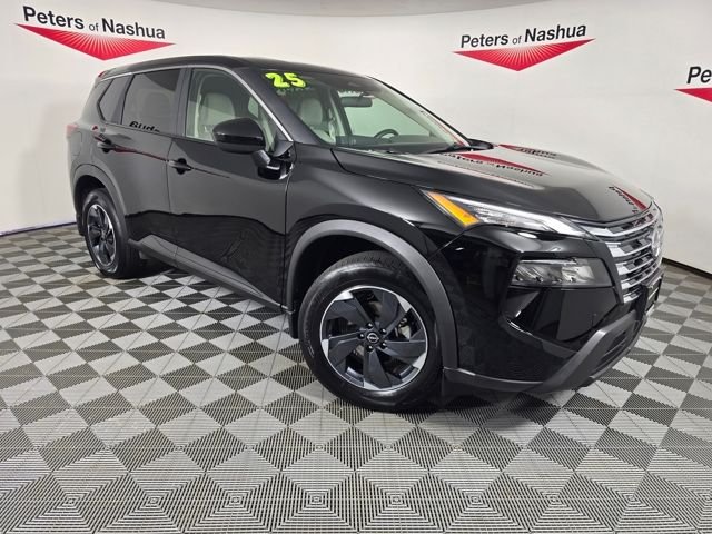 Certified Used 2025 Super Black Nissan SV image 1
