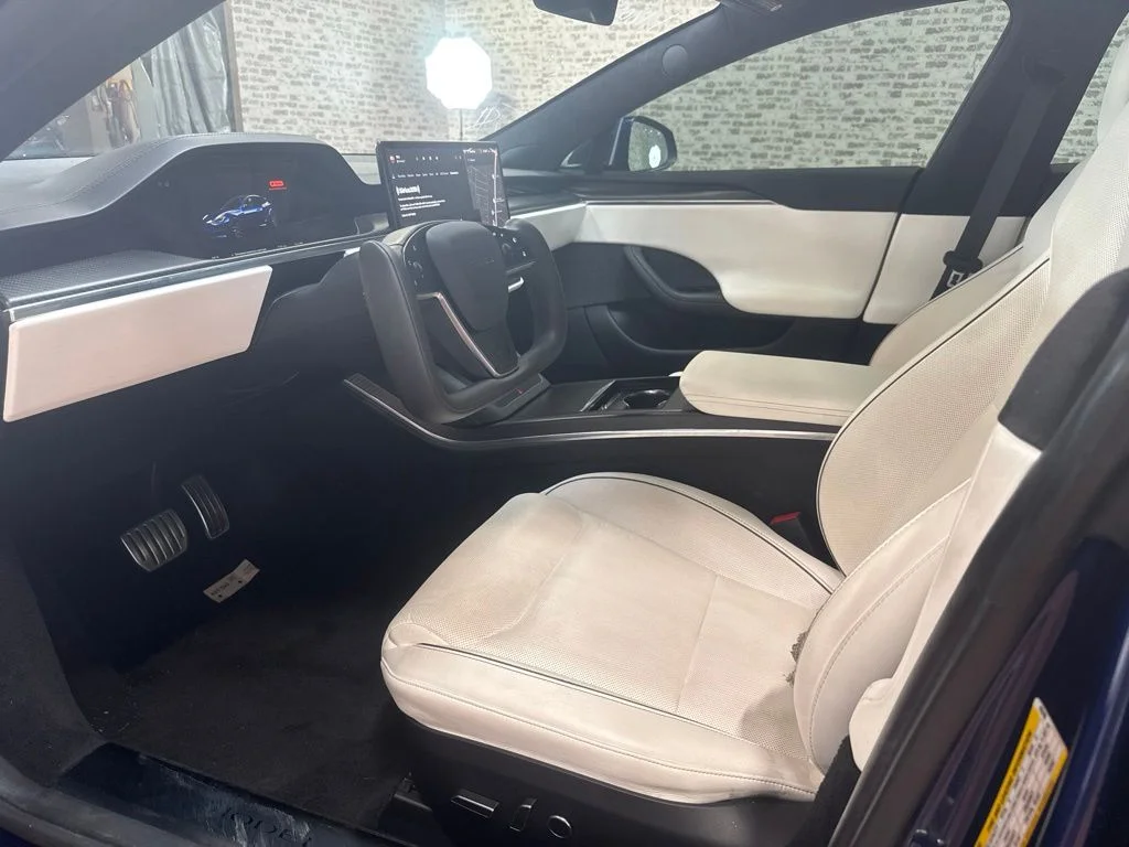 Used 2021 Deep Blue Metallic Tesla Plaid image 21