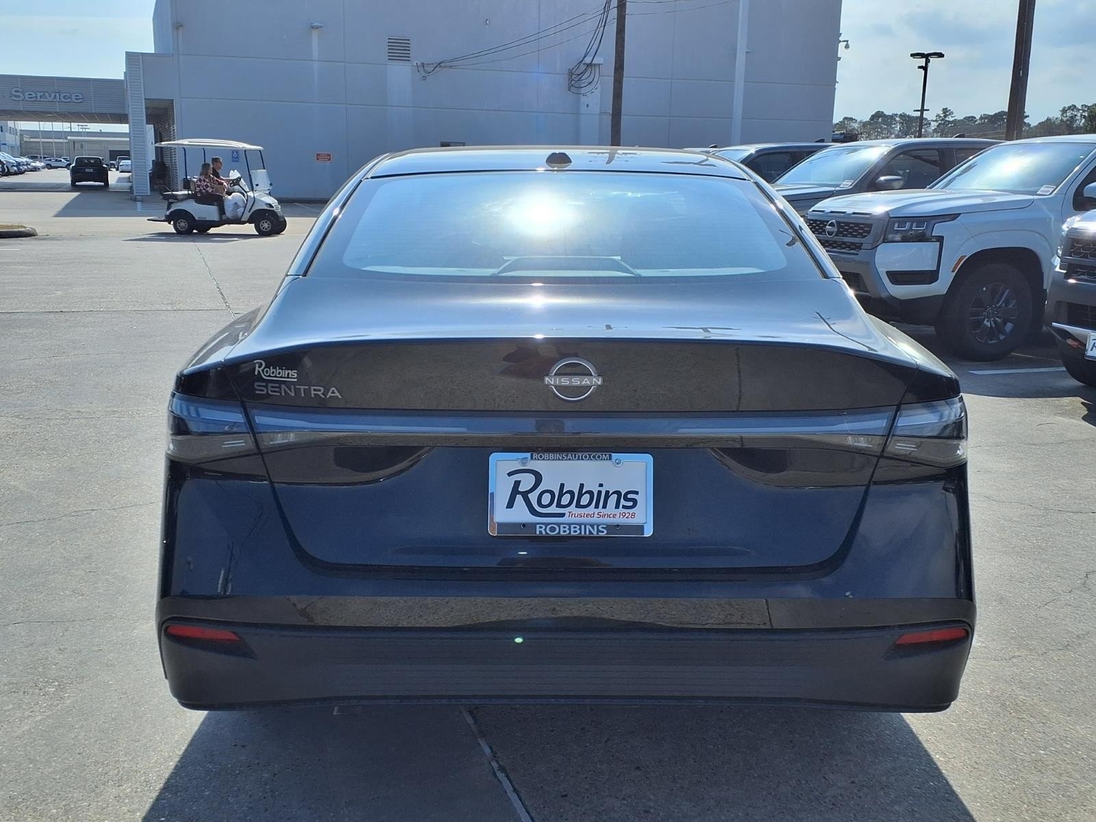 2026 Nissan Sentra SV Black at Robbins Nissan