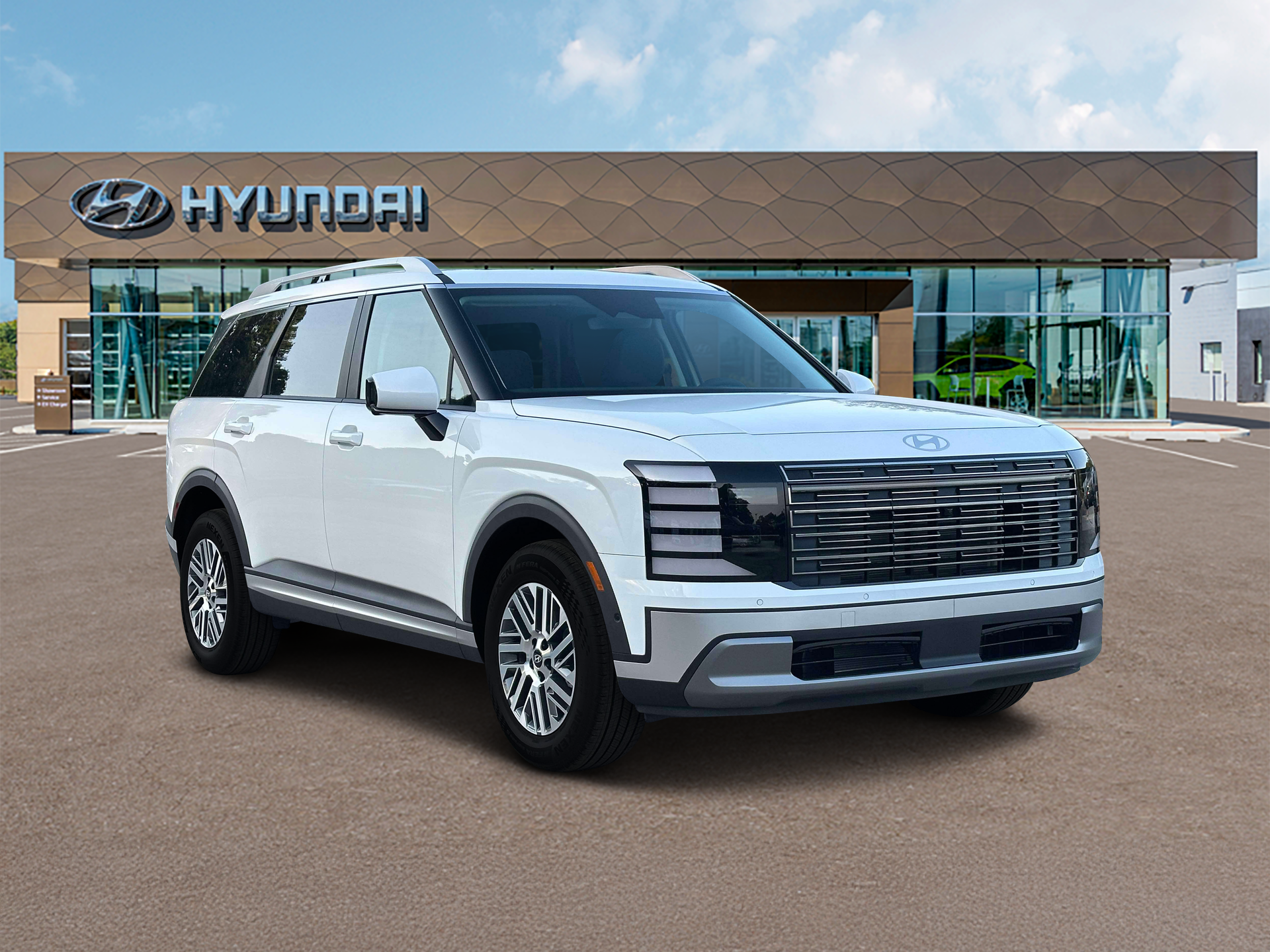 New 2027 White Hyundai SEL Premium AWD image 11