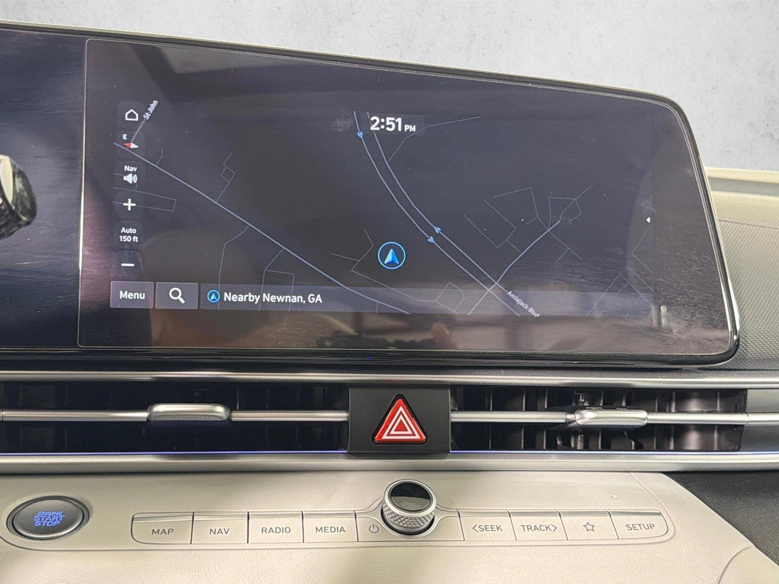 Used 2023 Intense Blue Hyundai Limited image 3