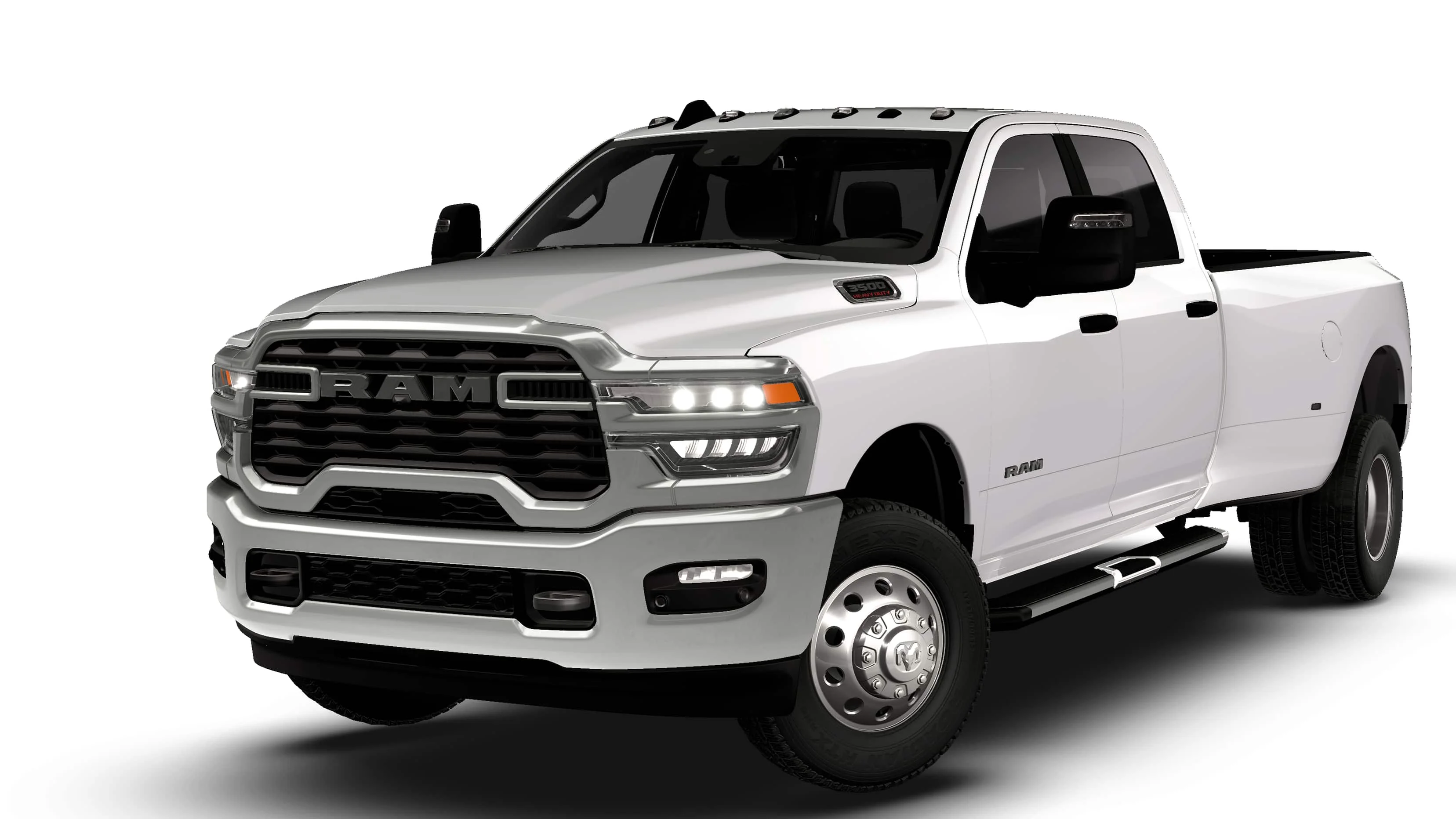 New 2026 Bright White Clear-Coat Exterior Paint RAM Big Horn image 13
