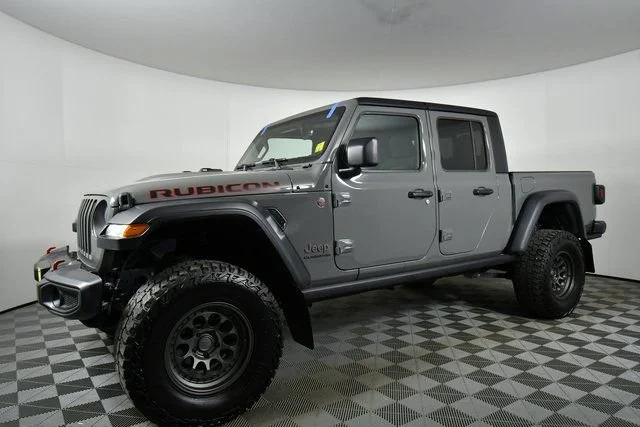 Used 2022 Sting-gray Clearcoat Jeep Rubicon image 1