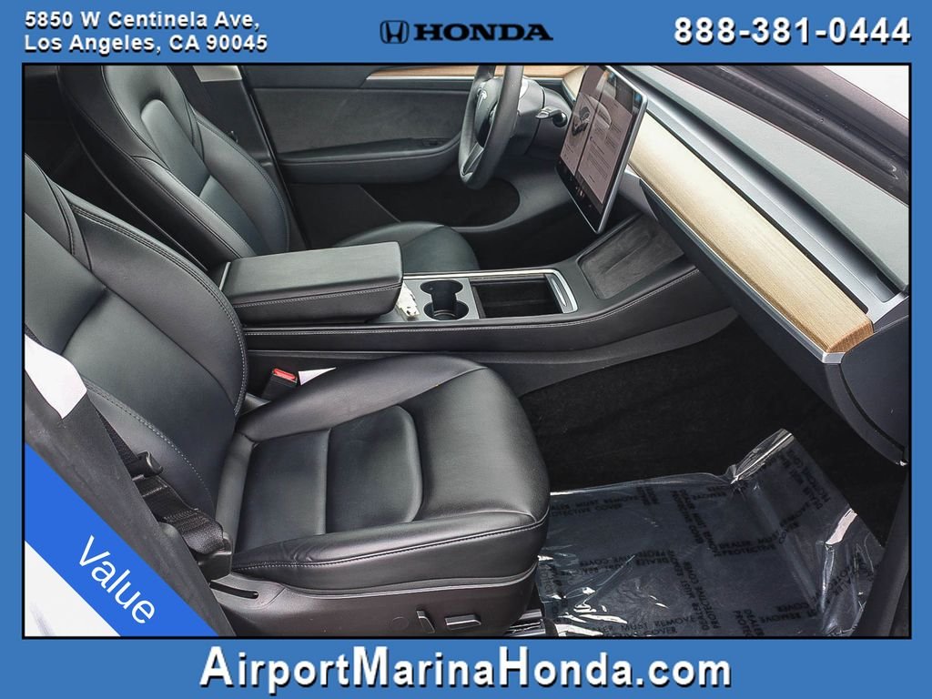 Used 2023 Pearl White Multi-Coat Tesla Long Range image 17